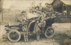 Boy Scouts Fort McKinley P.I. Postcard