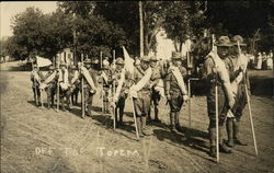 Kansas Boy Scouts Off for Topeka Postcard