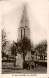 St. Mary's Church Boy Scouts Postcard Postcard