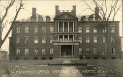 Executive Offices, Harrisburg State Hospital Postcard