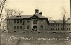 Male Wards 5 & 6 Harrisburg State Hospital Pennsylvania Postcard Postcard