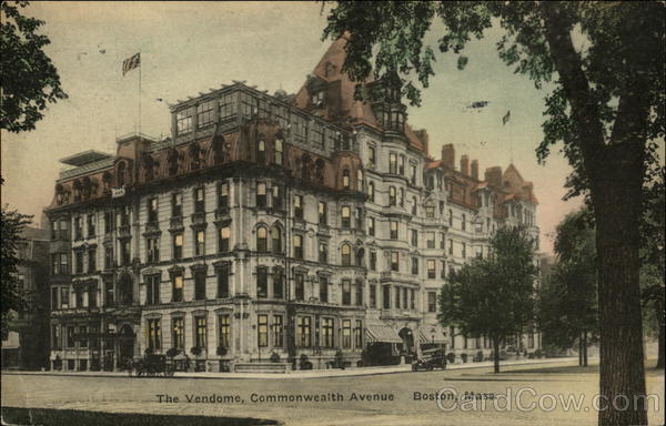 The Vendome, Commonwealth Avenue Boston Massachusetts