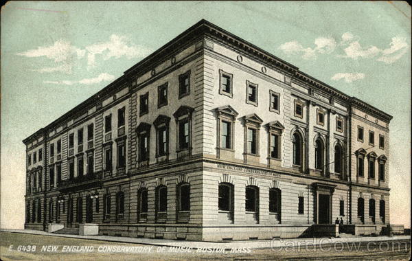 New England Conservatory of Music Boston Massachusetts