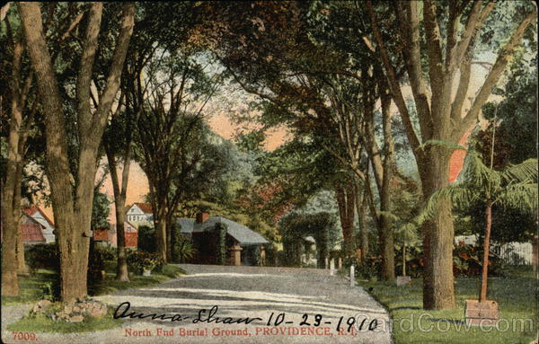 North End Burial Ground Providence Rhode Island