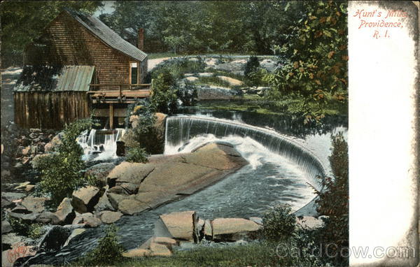 Hunt's Mills on the Water Providence Rhode Island