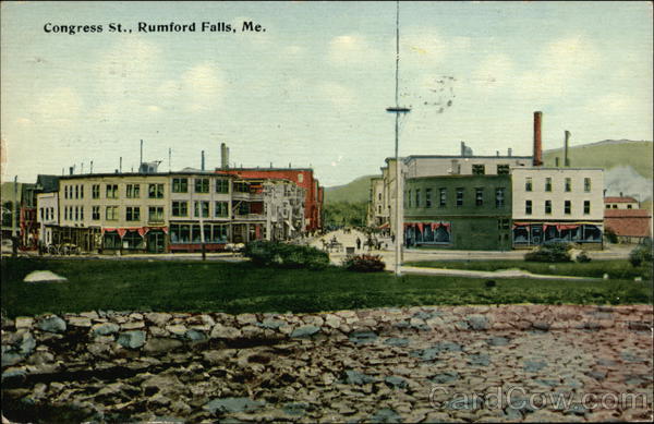 Congress Street Rumford Falls Maine