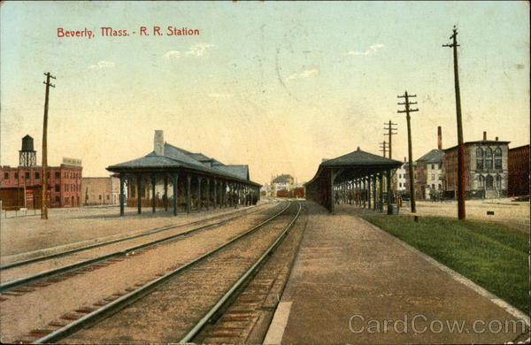 R. R. Station Beverly Massachusetts