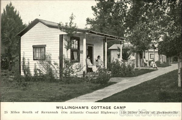 Willingham's Cottage Camp Savannah Georgia