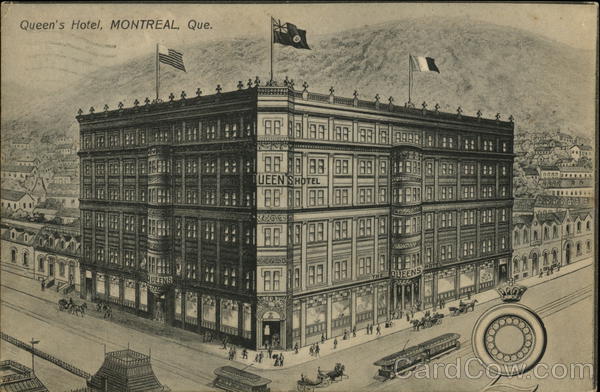 Queen's Hotel Montreal QC Canada Quebec