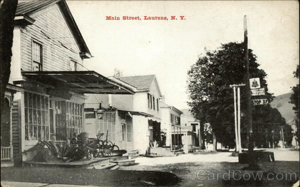 Main Street Laurens New York