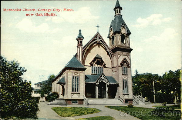 Methodist Church Oak Bluffs Massachusetts