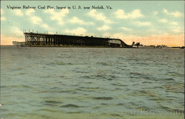 Virginian Railway Coal Pier Norfolk