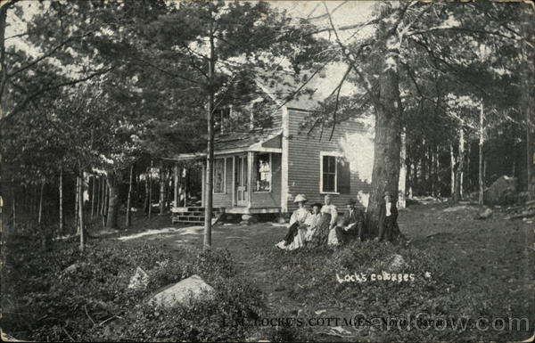 L.M. Locke's Cottages, North Barrington New Hampshire