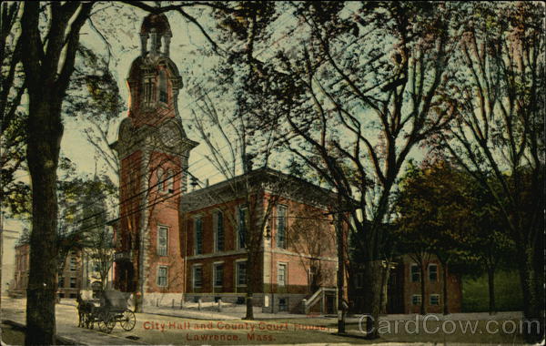 City Hall and County Court House Lawrence Massachusetts