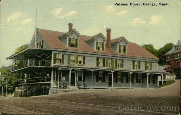 Putnam House Orange Massachusetts