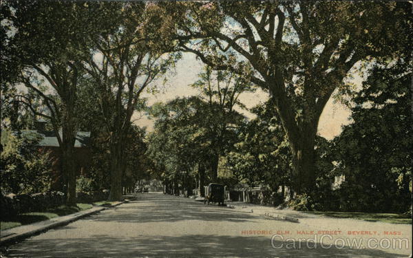 Historic Elm, Hale Street Beverly Massachusetts