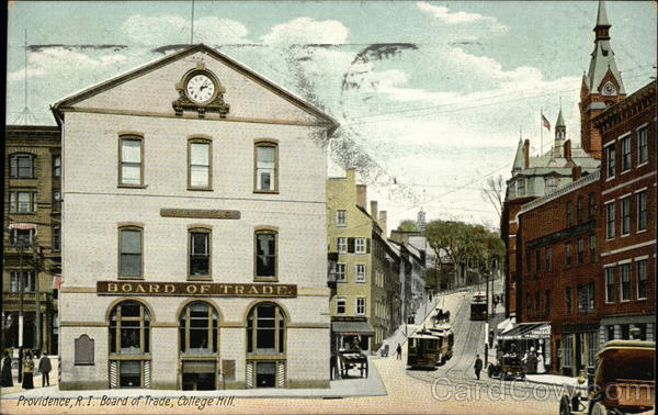 Board of Trade, College Hill Providence Rhode Island