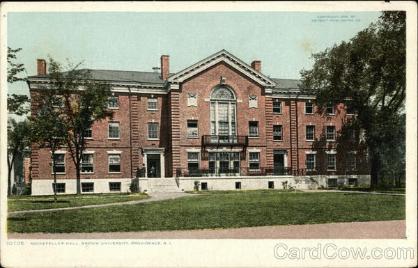 Rockefeller Hall, Brown University Providence Rhode Island