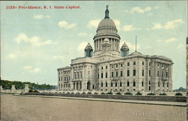 Street View of State Capitol Providence Rhode Island