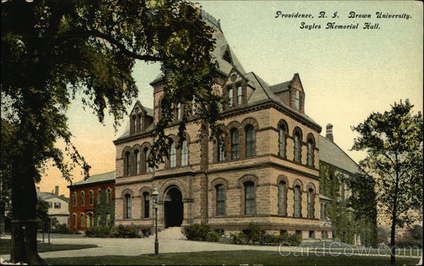 Brown University, Sayles Memorial Hall Providence Rhode Island