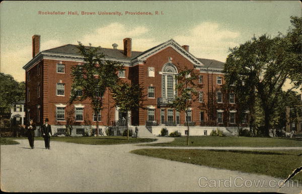 Rockefeller Hall, Brown University Providence Rhode Island