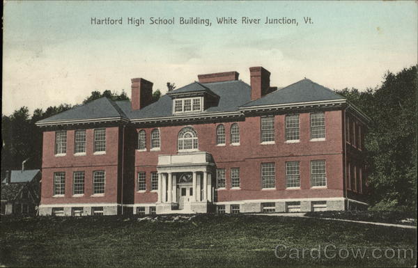 Hartford High School Building White River Junction Vermont