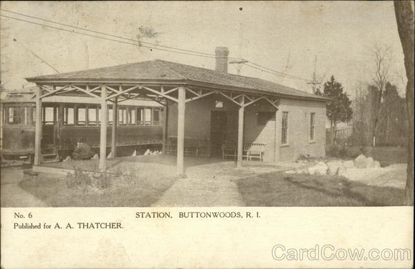 Station Buttonwoods Rhode Island