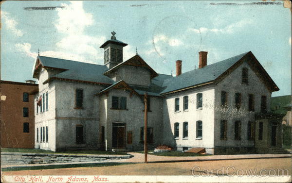 Street View of City Hall North Adams Massachusetts