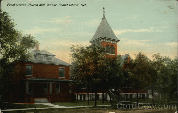 Presbyterian Church and Manse Grand Island Nebraska