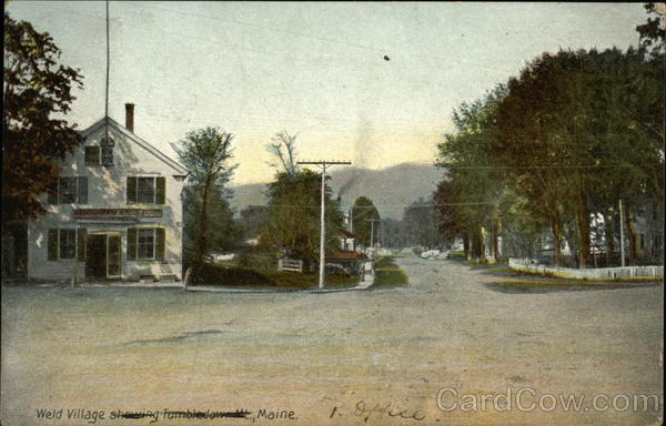 Weld Village Maine