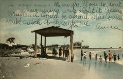 The Bathers Postcard