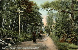 East Boothbay Road Boothbay Harbor, ME Postcard Postcard