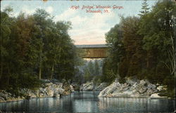 High Bridge, Winooski Gorge Postcard