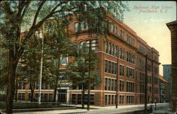 Technical High School Postcard