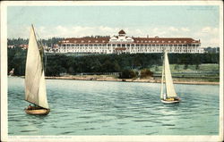 Grand Hotel Mackinac Island, MI Postcard Postcard