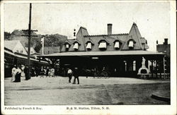 B&M Station Tilton, NH Postcard Postcard