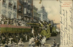King's Float, Mardis Gras New Orleans, LA Postcard Postcard