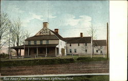 Old Morris House at Lighthouse Point Postcard
