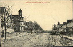 Erie Street Looking East White Haven, PA Postcard Postcard