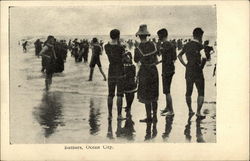 Bathers Postcard