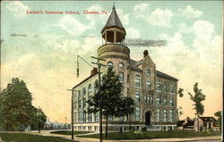 Larkin's Grammar School Postcard