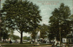 Fountain in Clemens Park Postcard