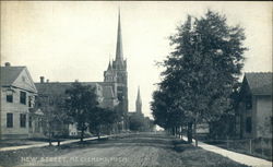 New Street View Mount Clemens, MI Postcard Postcard