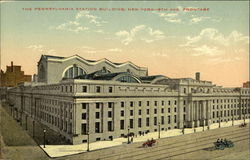 The Pennsylvania Station Building New York, NY Postcard Postcard