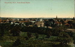 Yarmouth From Grand Hotel Postcard