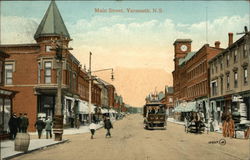 Main Street Yarmouth, NS Canada Nova Scotia Postcard Postcard