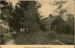 The Uncle Sam House Mason, NH Postcard Postcard