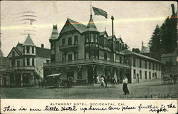 Altamont Hotel Occidental, CA Postcard Postcard