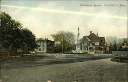 Monument Square Postcard