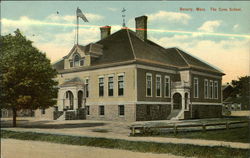 The Cove School Beverly, MA Postcard Postcard